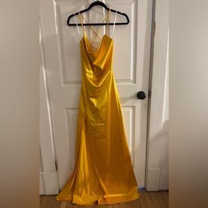 Gold Formal Dress